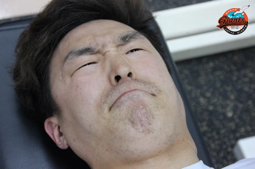 웨이트는 힘들어, 손아섭